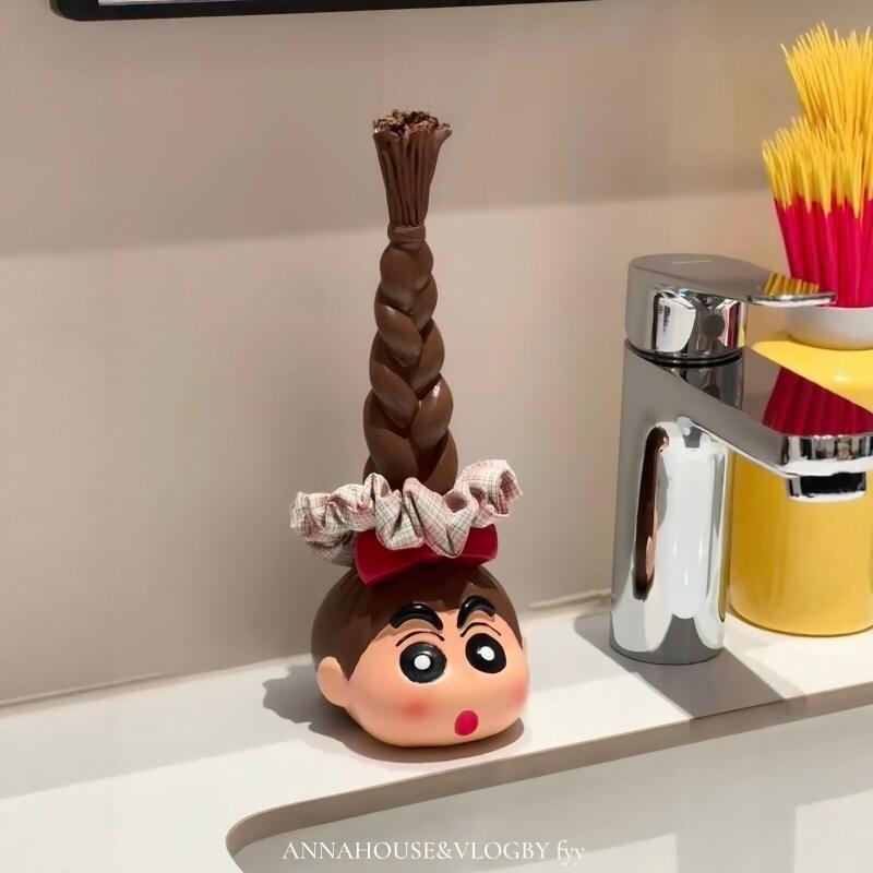 Home Bathroom Equipment - 카와이 크레용 신짱 롱 브레이드 헤어