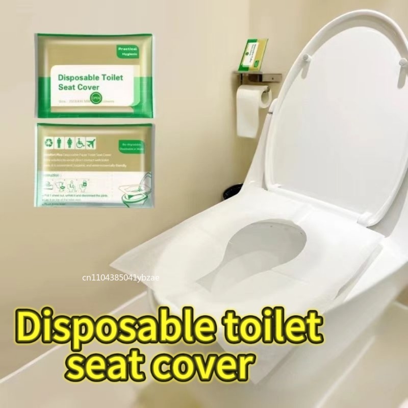 Home Bathroom Equipment - 10-120PCS 일회용 변기 커버 휴대용 여행