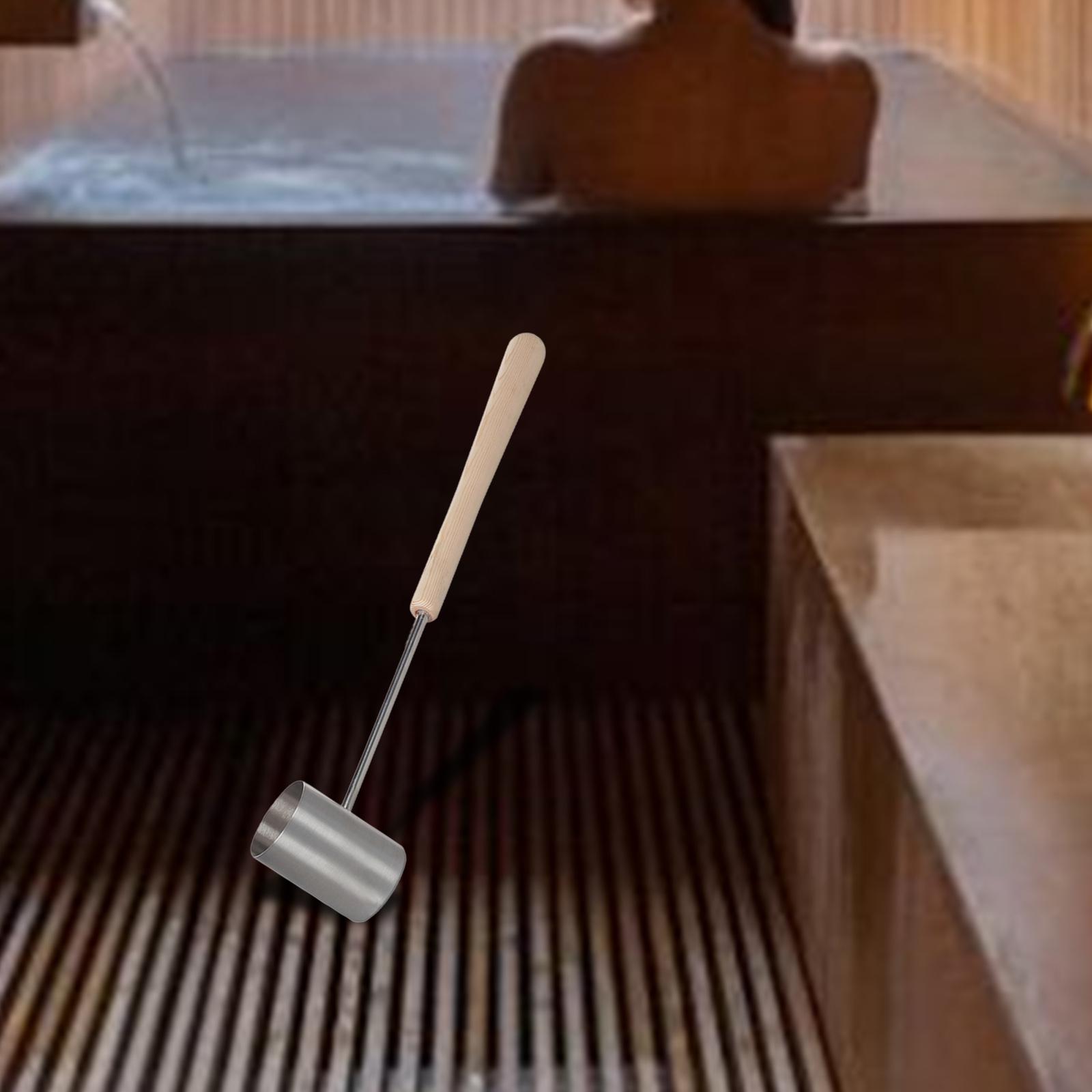 Home Bathroom Sauna - 사우나 국자 물 디퍼 인체 공학적