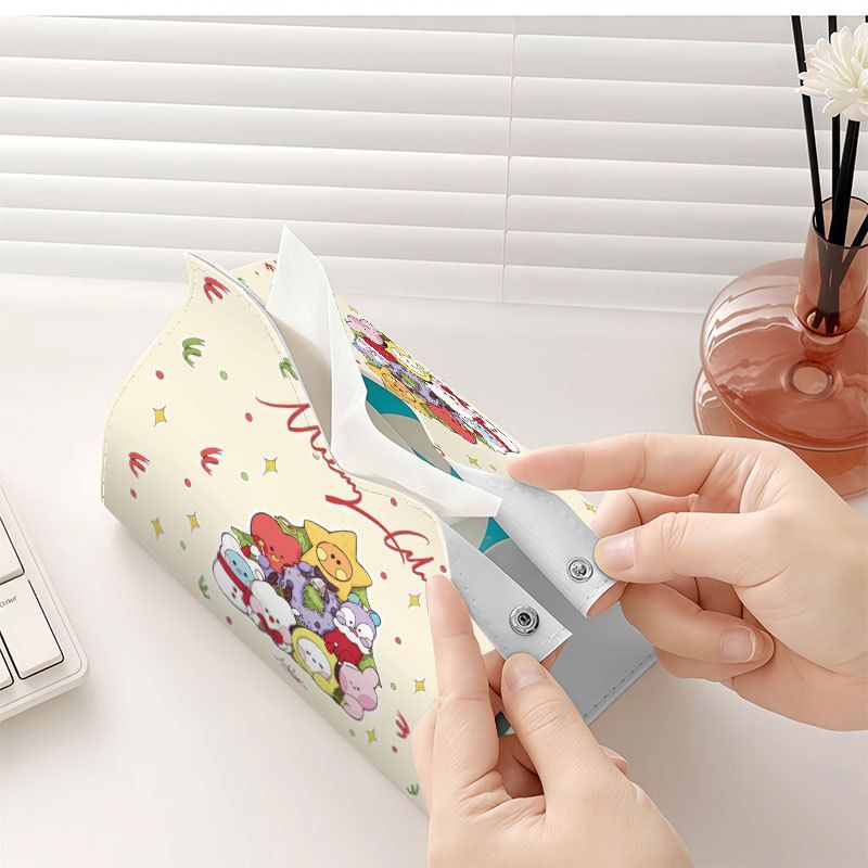 BT21 아이돌 관련 종이 타월 상자 (만화 자동차 배 - Home Bathroom Equipment 리뷰 및 가격