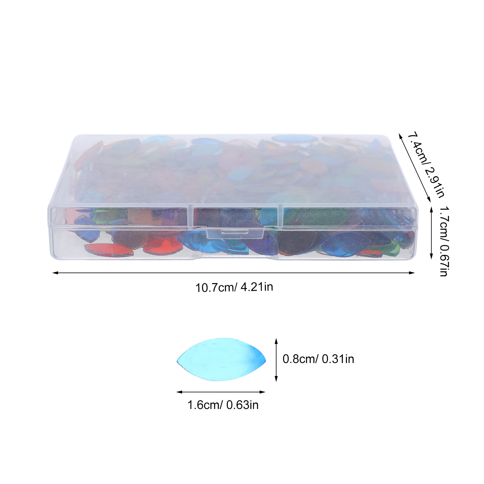 443Pcs 잎 유리 모자이크 타일 DIY 공예를위한  - Home Bathroom Glass 리뷰 및 가격