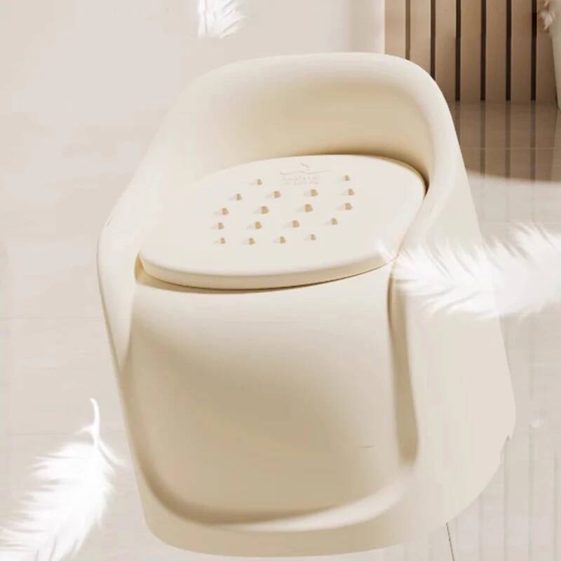북유럽 스타일 샤워 욕실 의자 플라스틱 어린이 노인용  - Home Bathroom Sauna 리뷰 및 가격