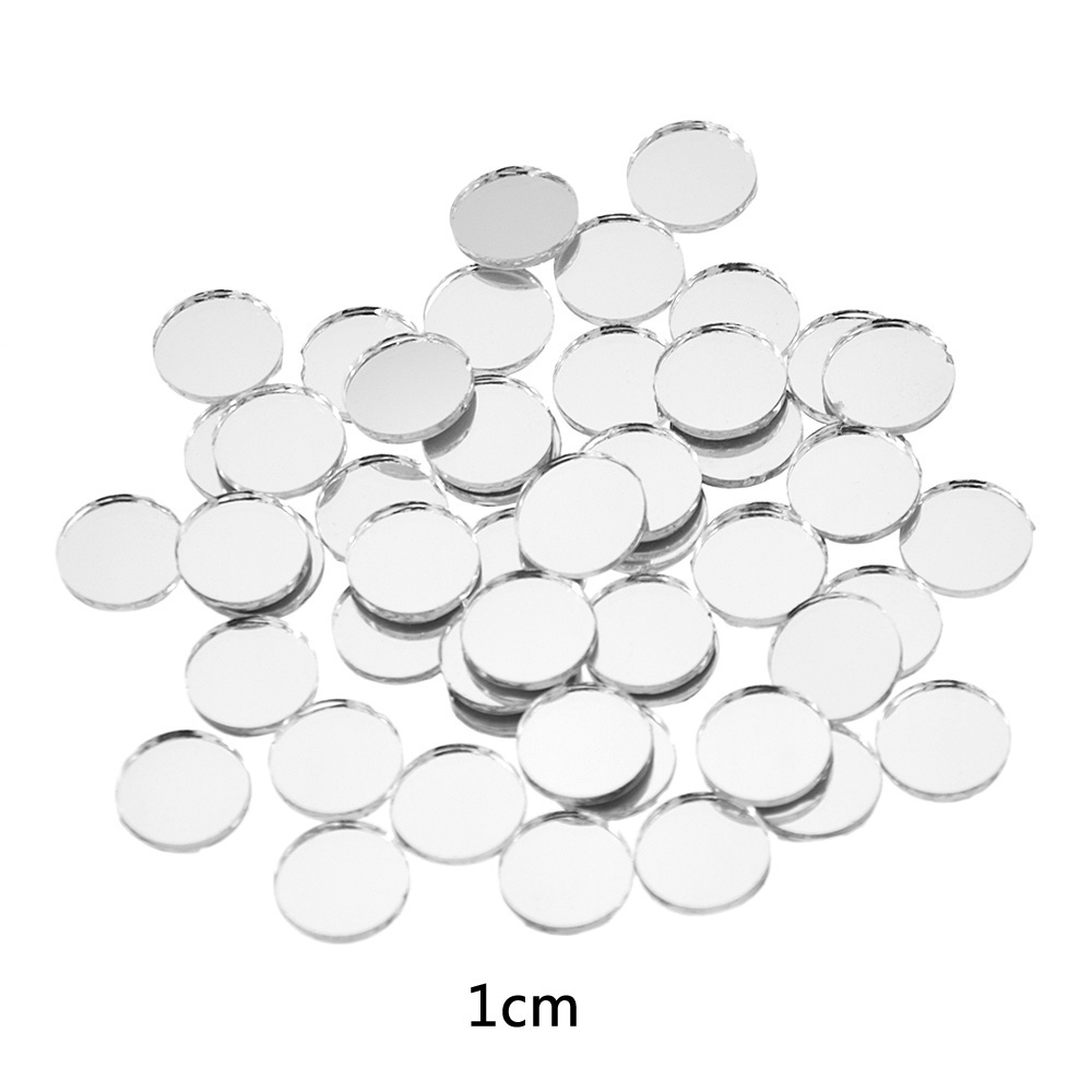 500PCS 라운드 미니 모자이크 타일 유리 거울 스티 - Home Bathroom Glass 리뷰 및 가격