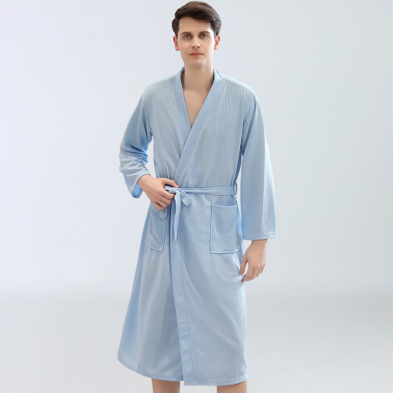 남성용 와플 목욕 가운 사우나복 얇은 땀복 스팀복 드레 - Home Bathroom Sauna 리뷰 및 가격